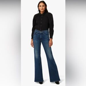 Joe's Jeans Dark Blue Flare & Wide Leg Jeans
